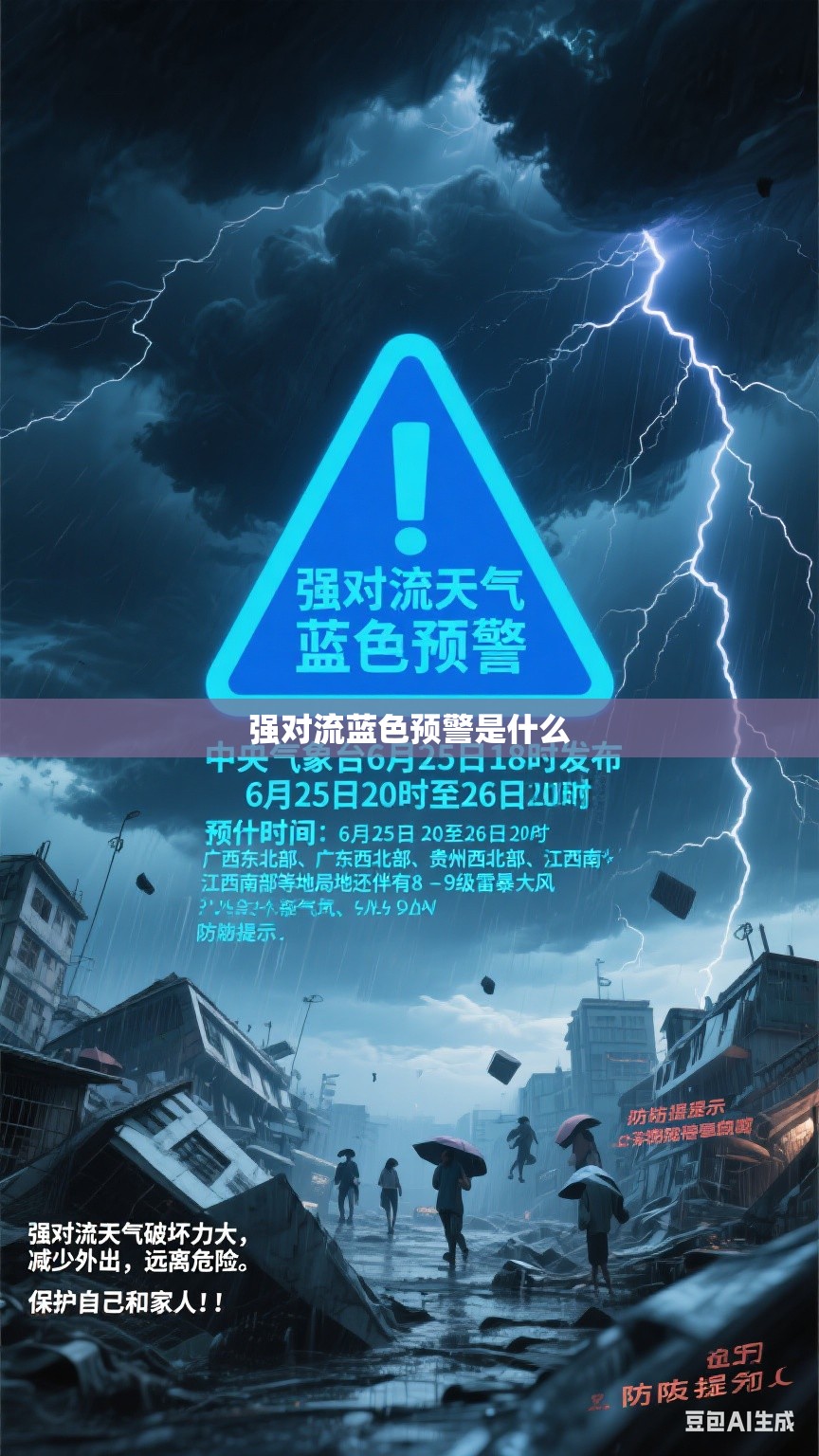 强对流蓝色预警是什么 强对流蓝色预警是什么