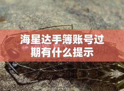 海星达手簿账号过期有什么提示 海星达手簿账号过期有什么提示