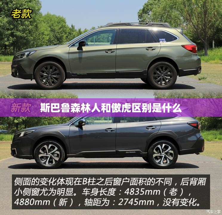 斯巴鲁森林人和傲虎区别是什么