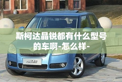 斯柯达晶锐都有什么型号的车啊-怎么样-
