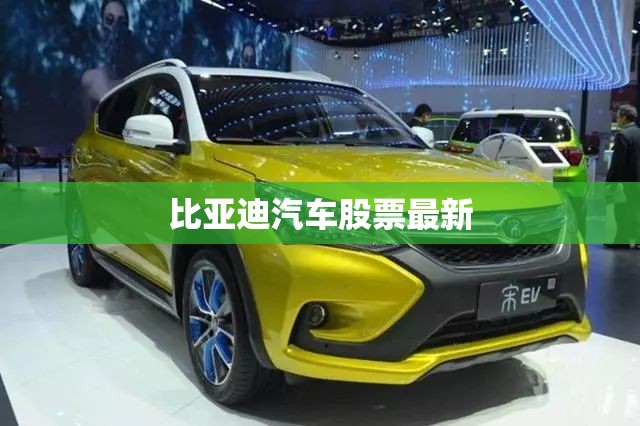 比亚迪汽车股票最新(比亚迪汽车股票最新股价)