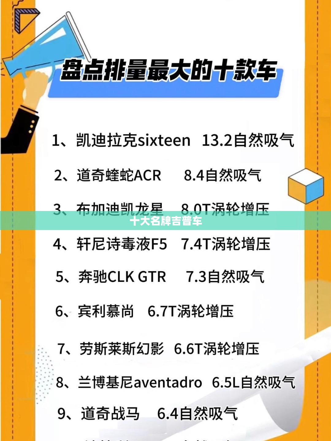十大名牌吉普车