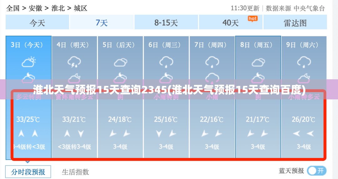 淮北天气预报15天查询2345(淮北天气预报15天查询百度) 淮北天气预报15天查询2345(淮北天气预报15天查询百度)