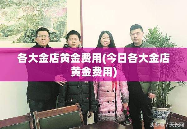 各大金店黄金费用(今日各大金店黄金费用)