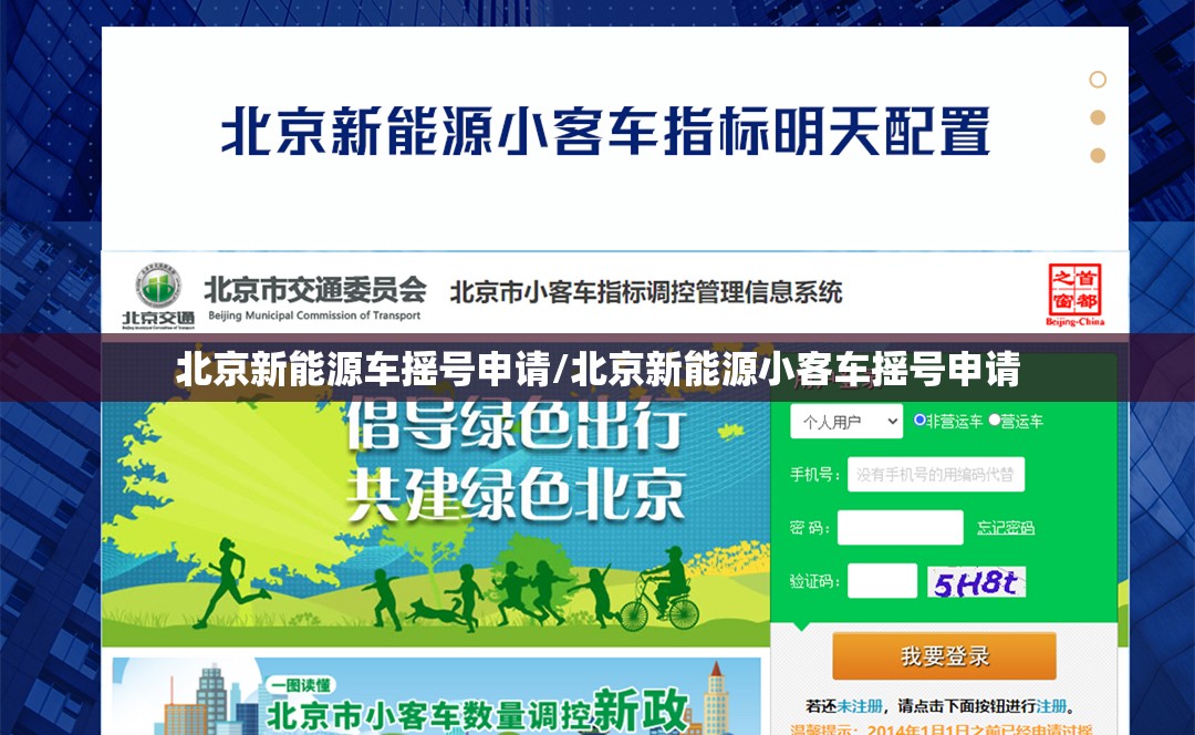 北京新能源车摇号申请/北京新能源小客车摇号申请