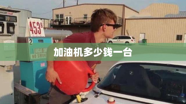 加油机多少钱一台