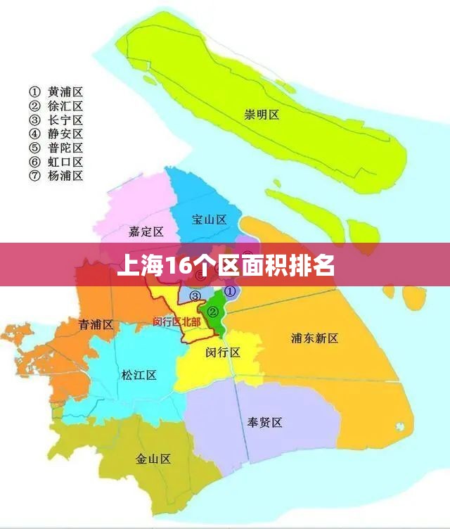上海16个区面积排名 上海16个区面积排名