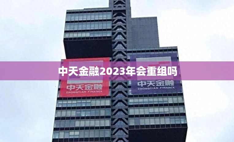 中天金融2023年会重组吗