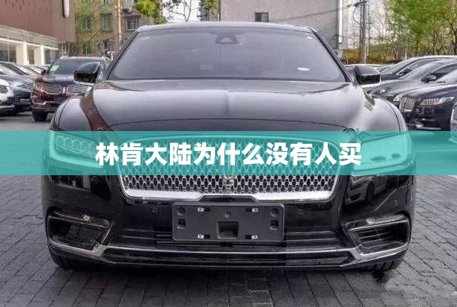 林肯大陆为什么没有人买(林肯大陆为什么好多刚买就要卖的?)