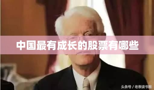 中国最有成长的股票有哪些 中国最有成长的股票有哪些