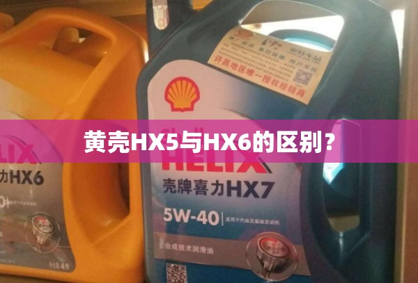 黄壳HX5与HX6的区别? 黄壳HX5与HX6的区别?