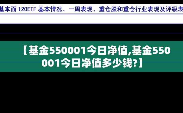 【基金550001今日净值,基金550001今日净值多少钱?】 【基金550001今日净值,基金550001今日净值多少钱?】