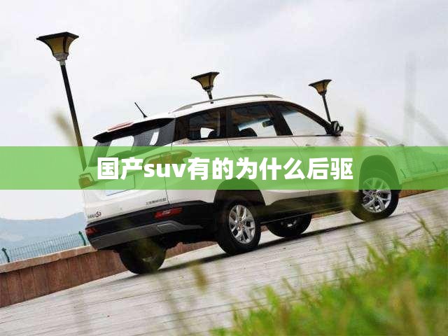 国产suv有的为什么后驱 国产suv有的为什么后驱