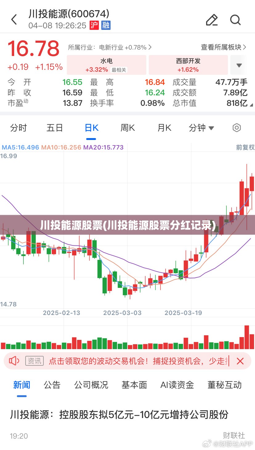 川投能源股票(川投能源股票分红记录) 川投能源股票(川投能源股票分红记录)