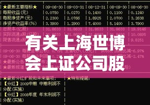 有关上海世博会上证公司股票有哪些? 有关上海世博会上证公司股票有哪些?