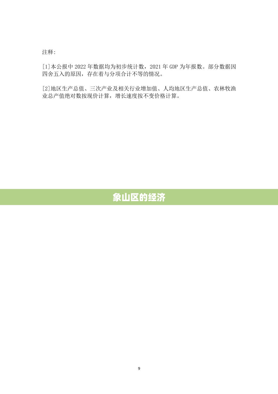 象山区的经济