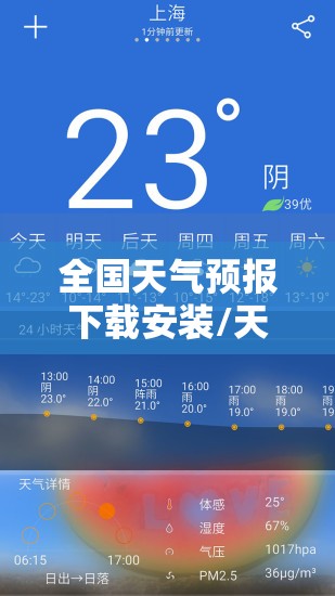 全国天气预报下载安装/天气预报下载安装官方