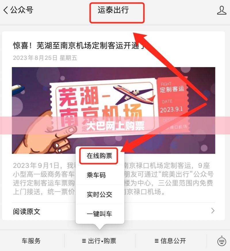 大巴网上购票(芜湖到南京机场大巴网上购票)