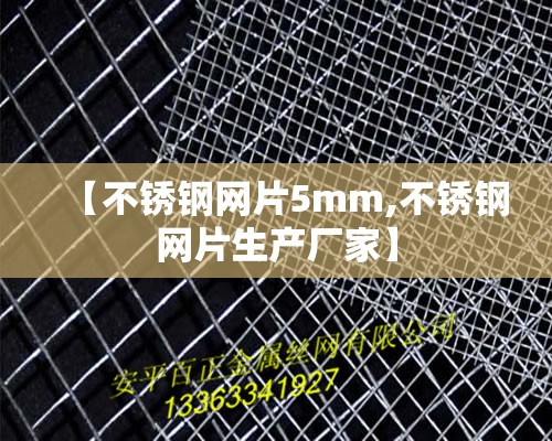 【不锈钢网片5mm,不锈钢网片生产厂家】