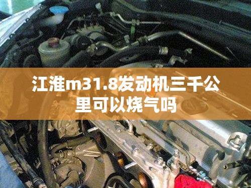 江淮m31.8发动机三千公里可以烧气吗