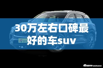 30万左右口碑最好的车suv