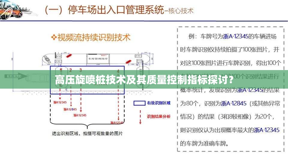 高压旋喷桩技术及其质量控制指标探讨? 高压旋喷桩技术及其质量控制指标探讨?