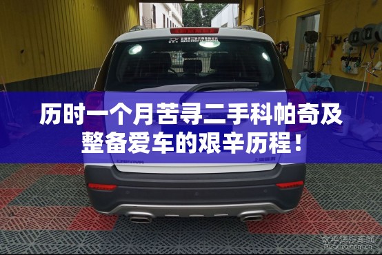 历时一个月苦寻二手科帕奇及整备爱车的艰辛历程! 历时一个月苦寻二手科帕奇及整备爱车的艰辛历程!