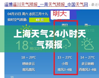 上海天气24小时天气预报(上海24小时精准天气预报)