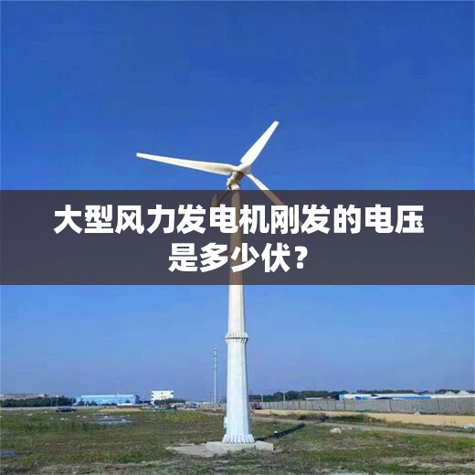 大型风力发电机刚发的电压是多少伏? 大型风力发电机刚发的电压是多少伏?