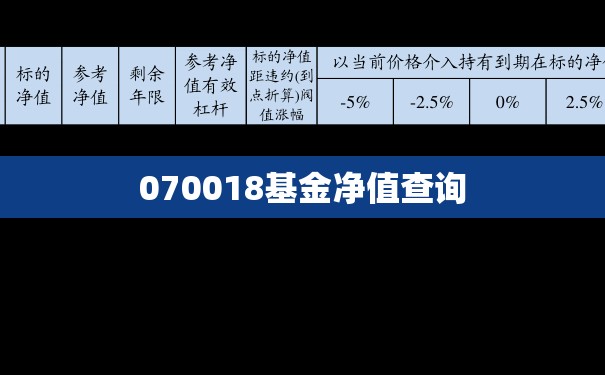 【070018基金净值查询,070019基金净值】 【070018基金净值查询,070019基金净值】