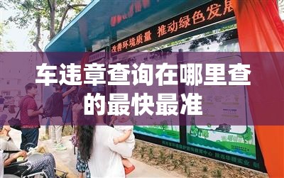 车违章查询在哪里查的最快最准 车违章查询在哪里查的最快最准