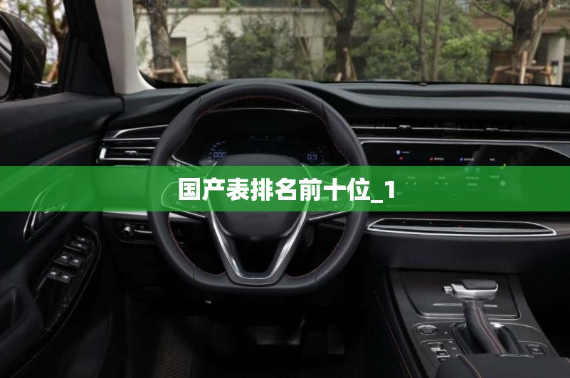 国产表排名前十位_1 国产表排名前十位_1