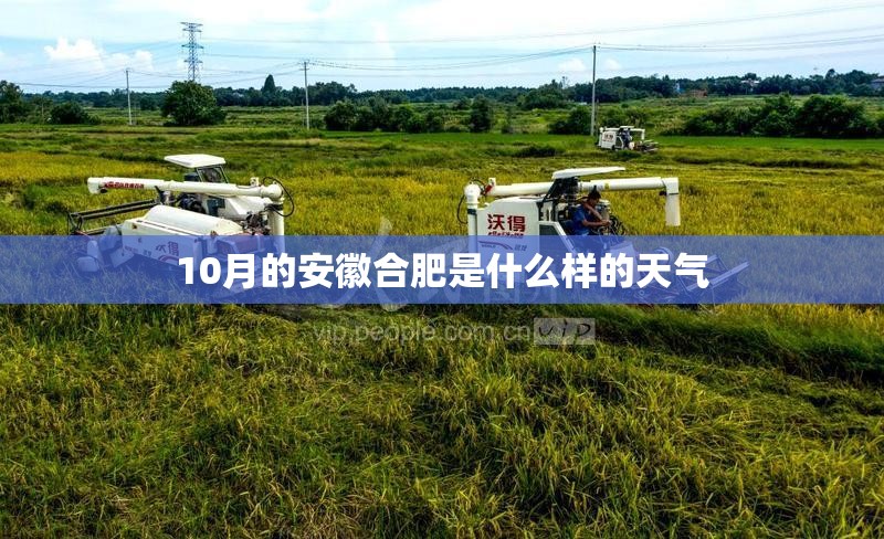 10月的安徽合肥是什么样的天气