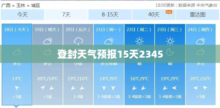 【登封天气预报15天2345,登封天气预报一周天气】 【登封天气预报15天2345,登封天气预报一周天气】