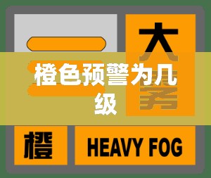 橙色预警为几级