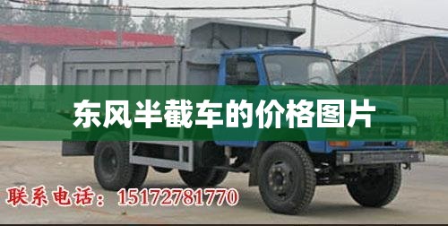 东风半截车的费用图片/东风半截子车