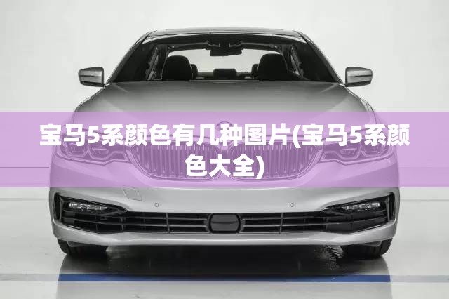 宝马5系颜色有几种图片(宝马5系颜色大全)