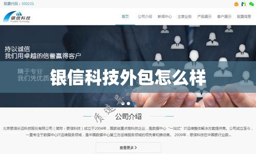 银信科技外包怎么样