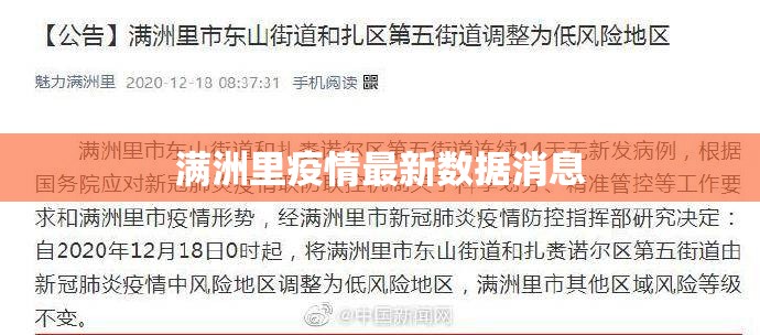 满洲里疫情最新数据消息/满洲里疫情最新通告