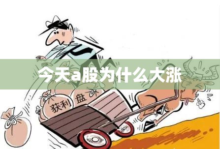 今天a股为什么大涨