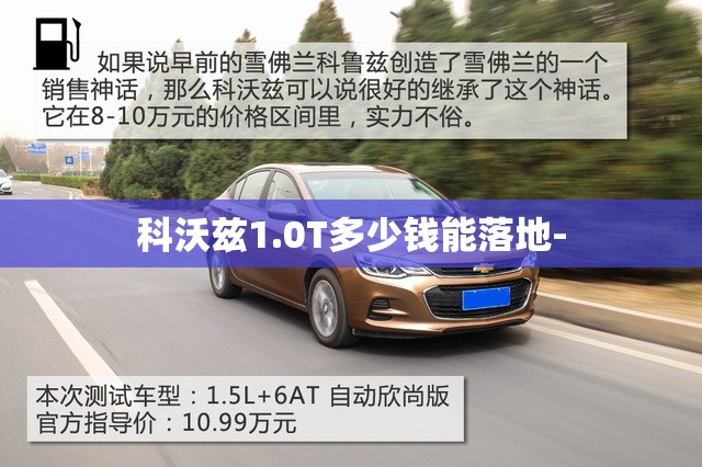 科沃兹1.0T多少钱能落地-